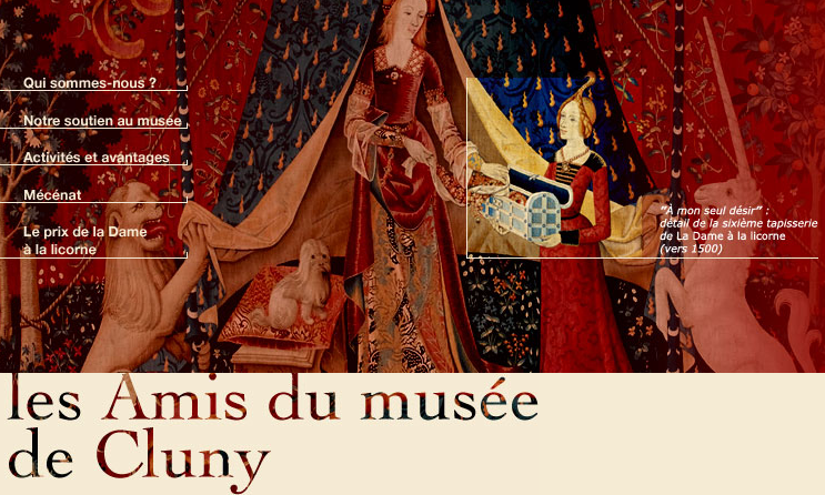 Les Amis du musée de Cluny site
