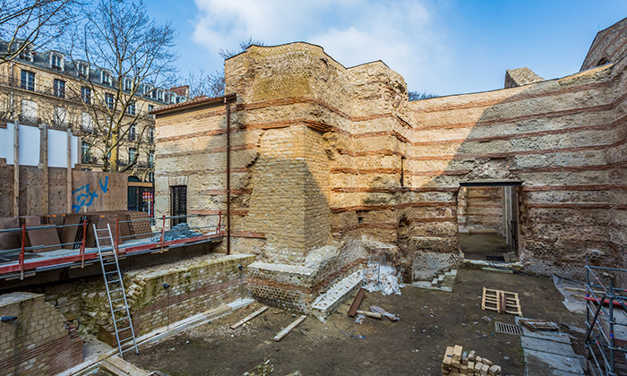 Thermes de Lutèce en cours de restauration 2