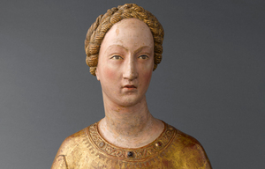 Buste Reliquaire De Sainte Mabille