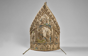 Mitre brodée de la Sainte Chapelle