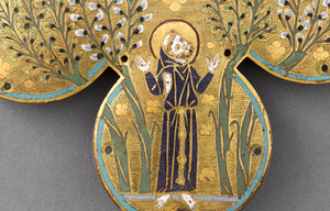 Plaque Reliquaire Saint Francois D Assise