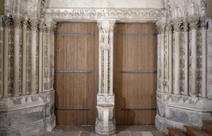 Portail Chapelle Vierge Saint Germain Des Pres