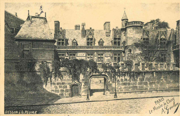 La façade principale du musée en 1905