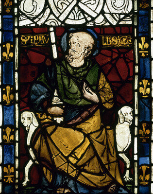 Saint Paul. Vitrail du château de Rouen