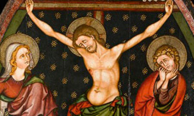 Mini Crucifixion Provenant De Sauvagnat