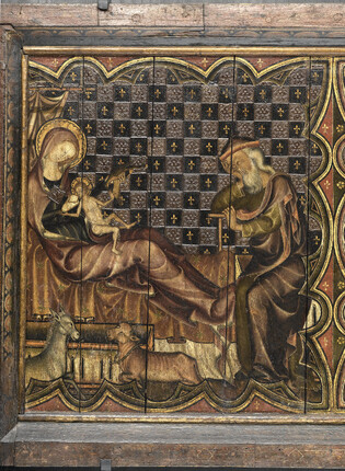 Devant d'autel : scènes de la vie de la Vierge (Détail 4)