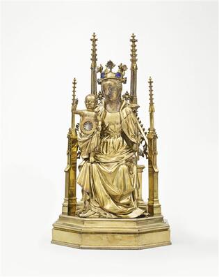 Statue Reliquaire De L Ombilic Du Christ 1