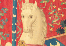 Dame à la licorne le gout détail