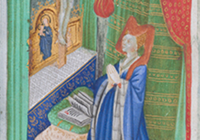 Mini-Feuillet Femme En Prière