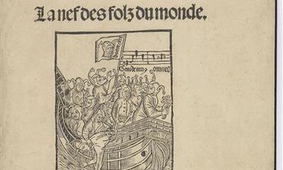 Mini-Incunable illustré - La Nefs des folz du monde