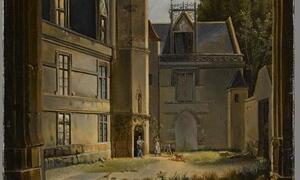 Mini-Vue de la cour de l'hôtel de Cluny