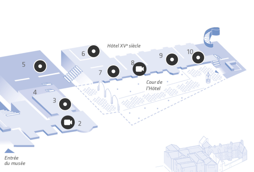 Plan interactif de visite