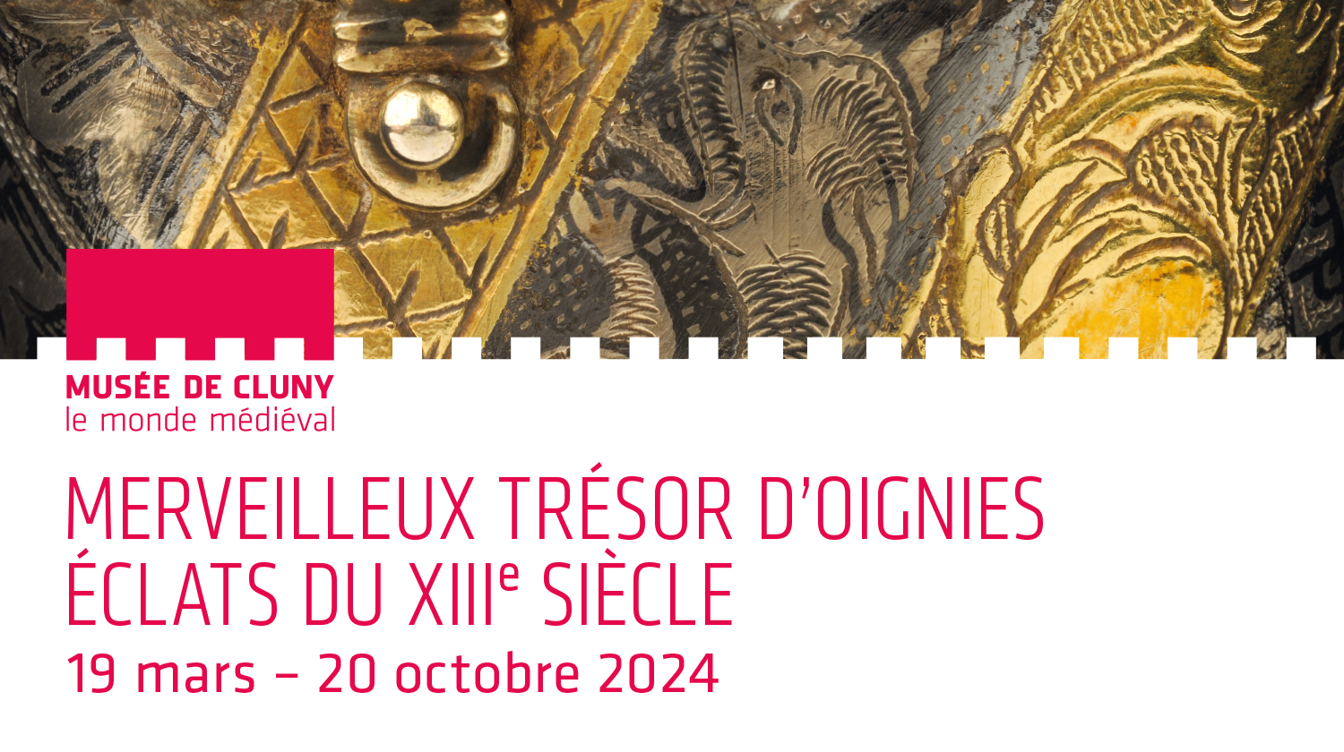 Affiche exposition Trésor d'Oignies