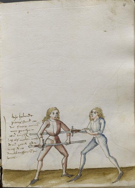 Technique Combat Epee Manuscrit Cluny 23842